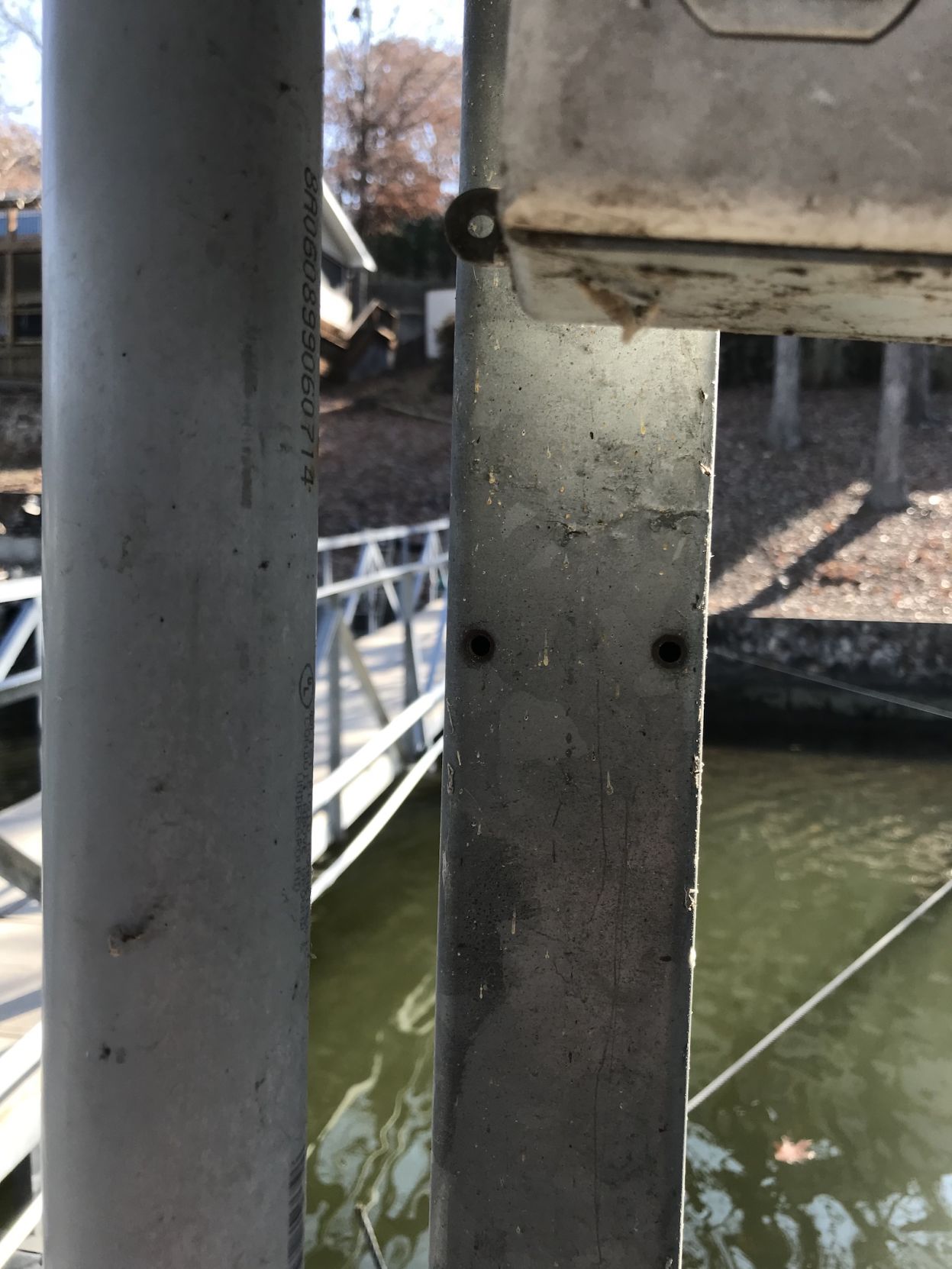 No More Drilling Holes In The Dock